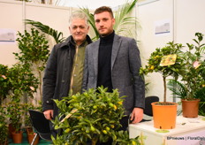 Placion Galletta and Francesco Beccaria were together on the stand displaying their products from Italy.